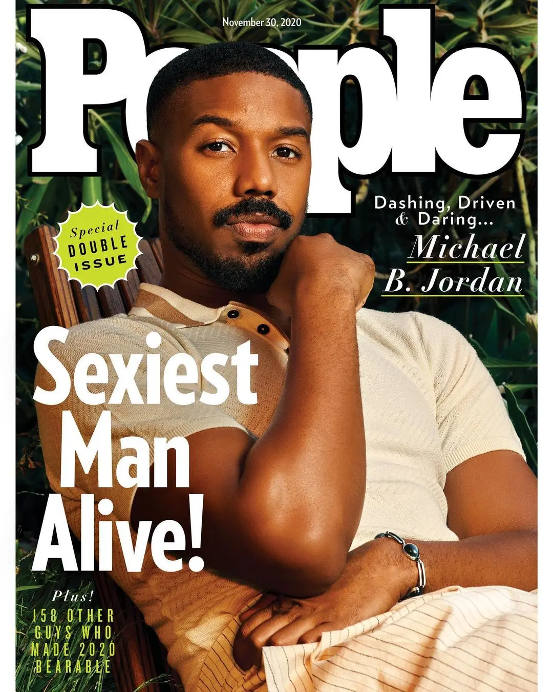 Capa da revista People, Michael B. Jordan.