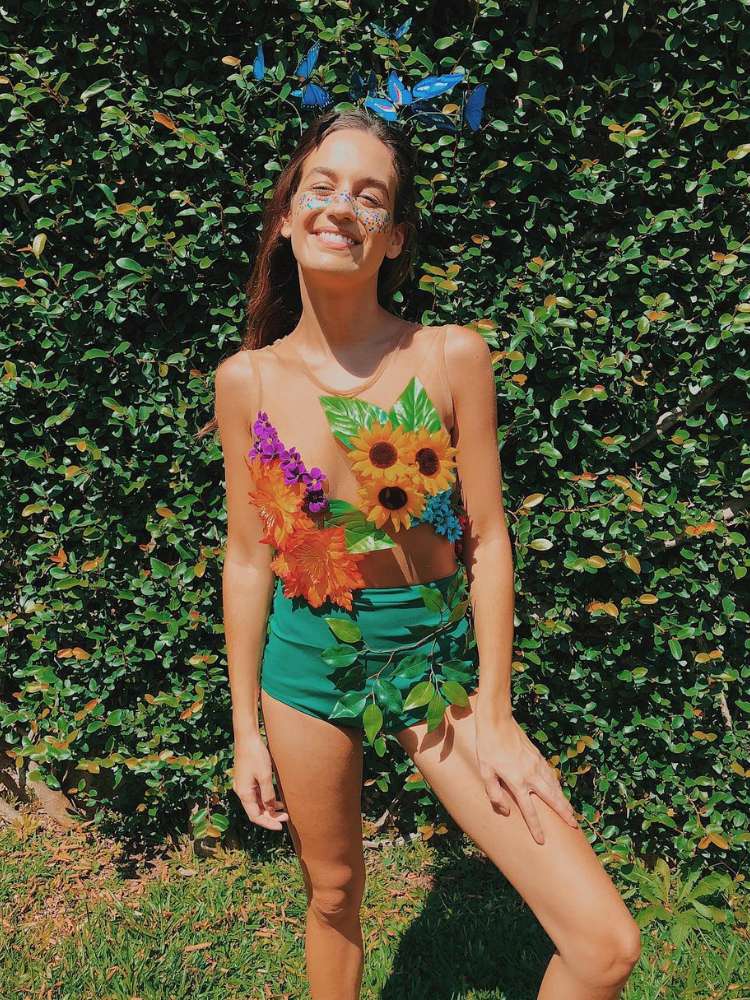 Opção de look para bloco de carnaval