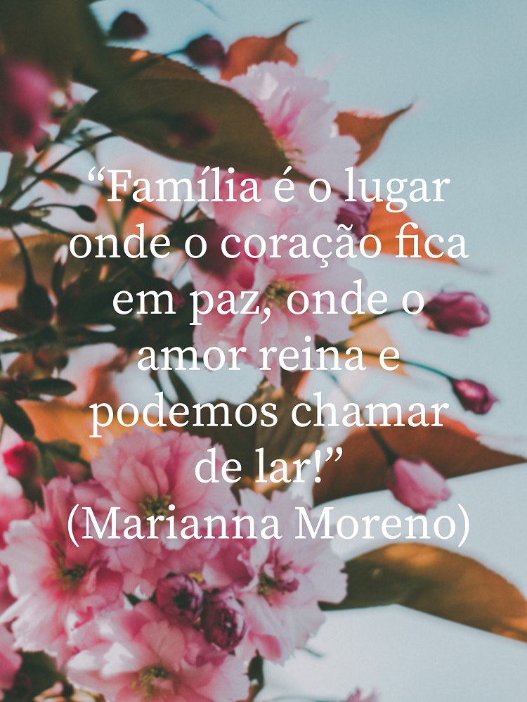 Frase para grupo de família