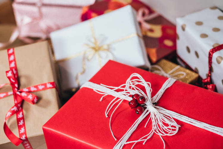 Presentes de natal para amigo secreto.