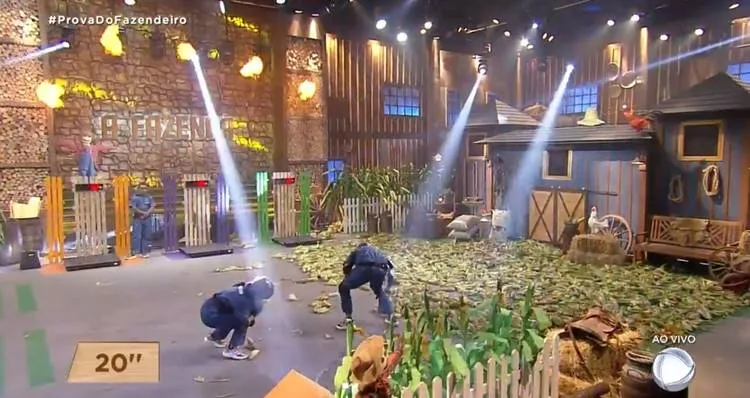 Peões durante a Prova do Fazendeiro
