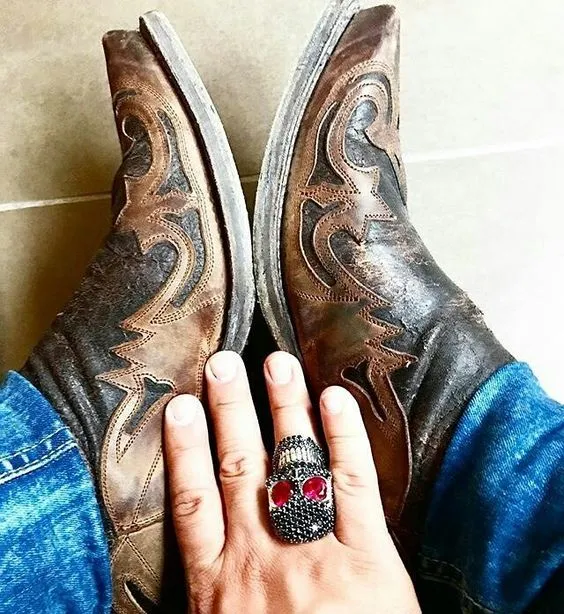 estilo country masculino bota