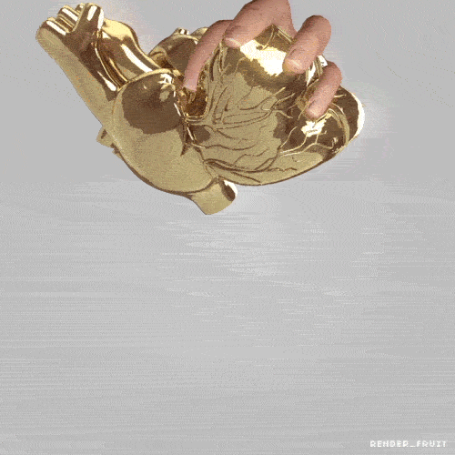 Gif Coração despedaçado- GIF Artist Clara Luzian