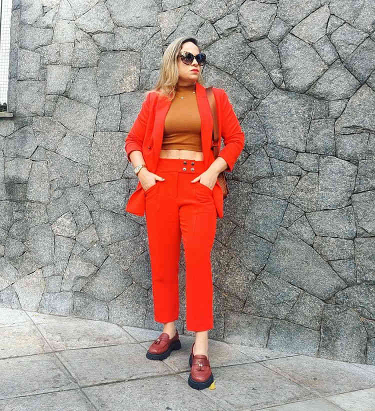 mocassim vermelho