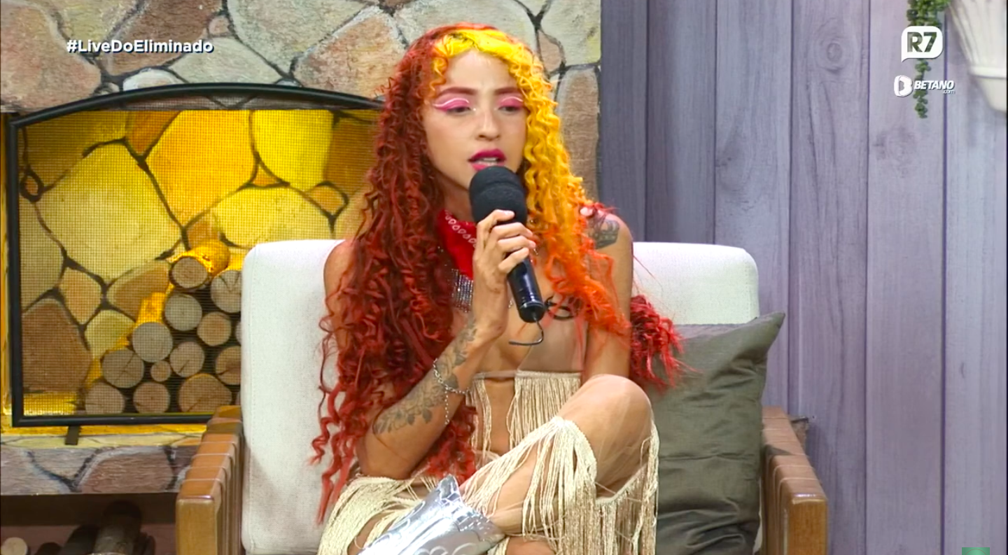 Ruivinha de Marte na Live do Eliminado