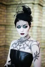 Maquiagem de halloween jpg