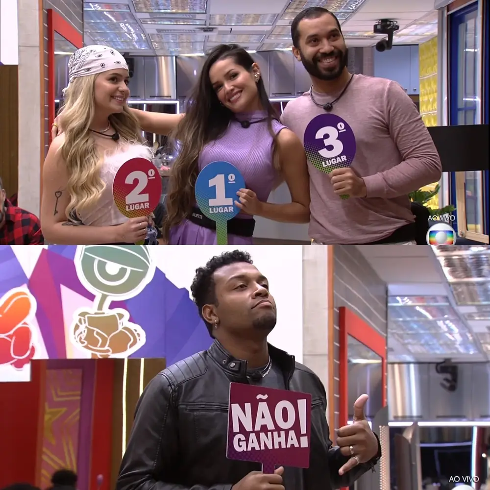 Enquete - Final de Juliette , jogo da discórdia.
