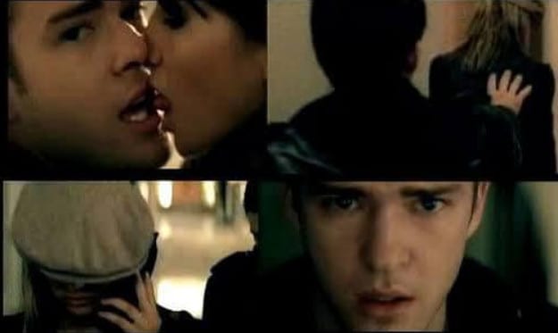 Cenas do clipe Cry Me a River com Justin Timberlake