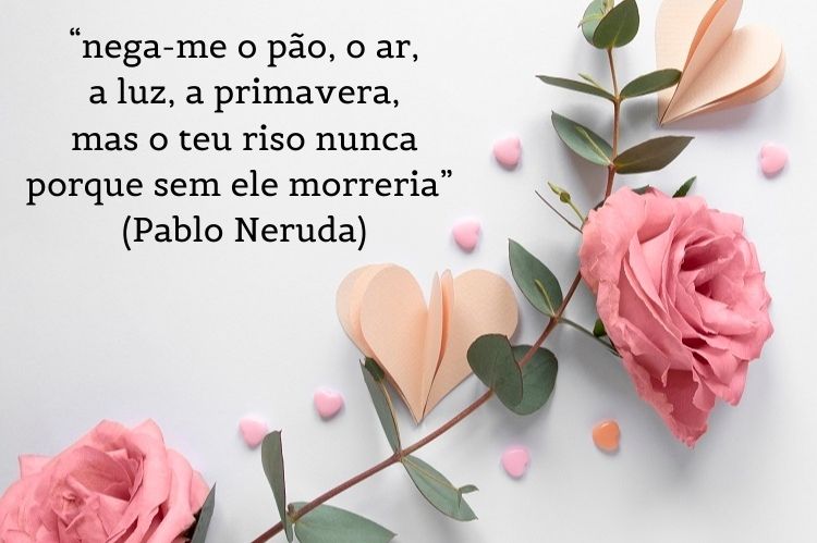 Poemas com frases de amor
