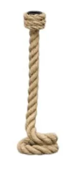 Castiçal de corda