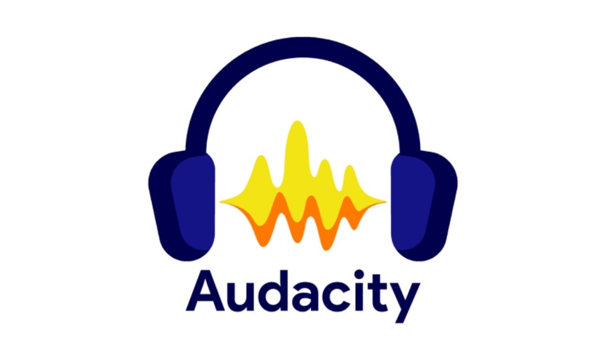 Imagem da logo do Audacity.