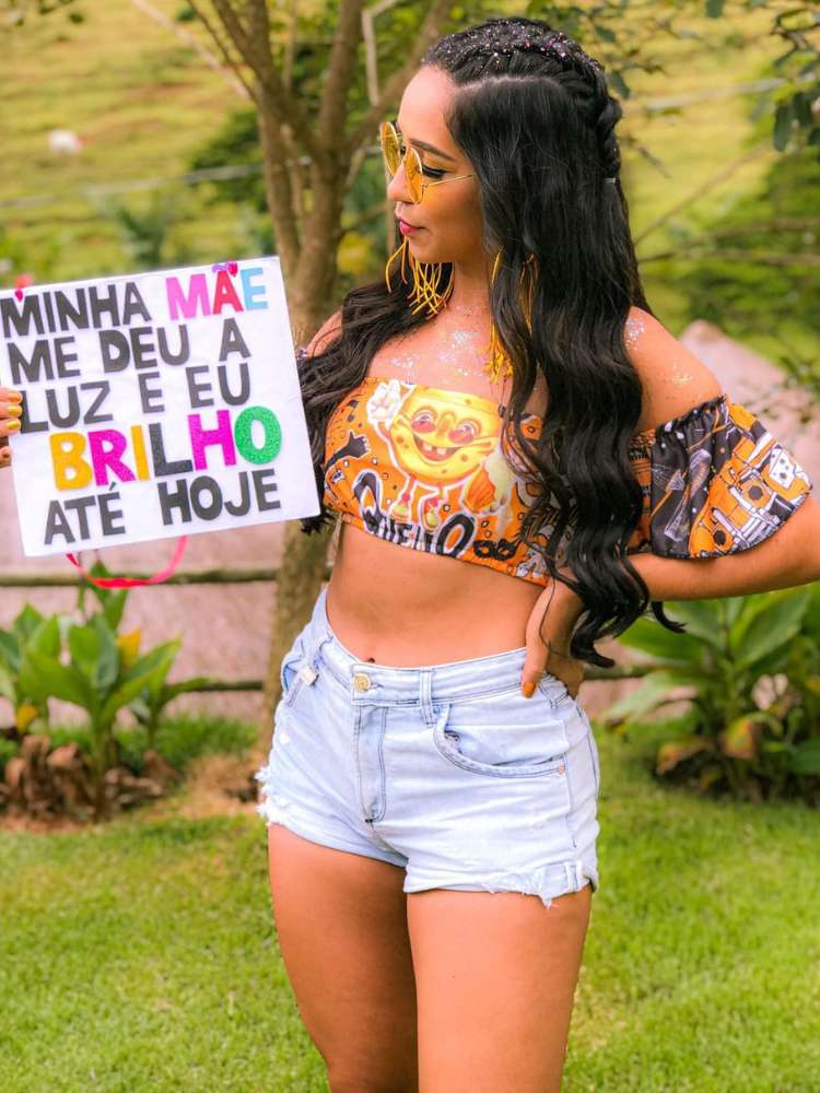 Opção de look para bloco de carnaval