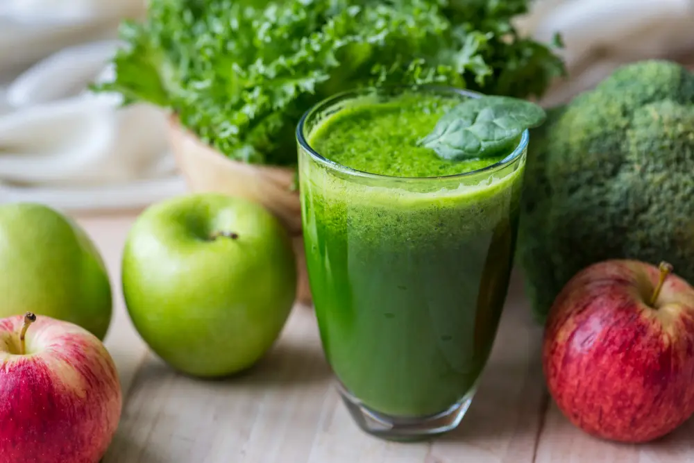 suco de maçã verde