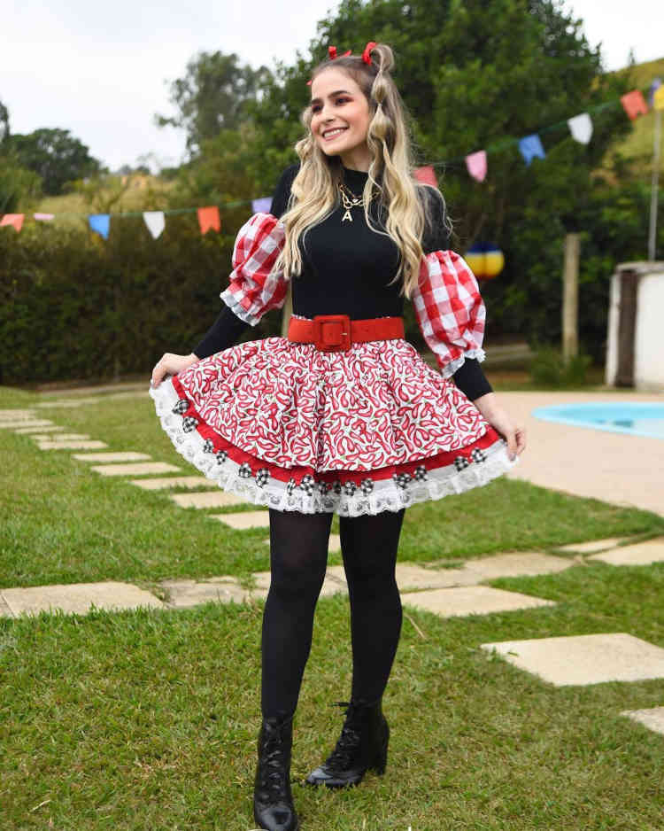 trajes de festa junina