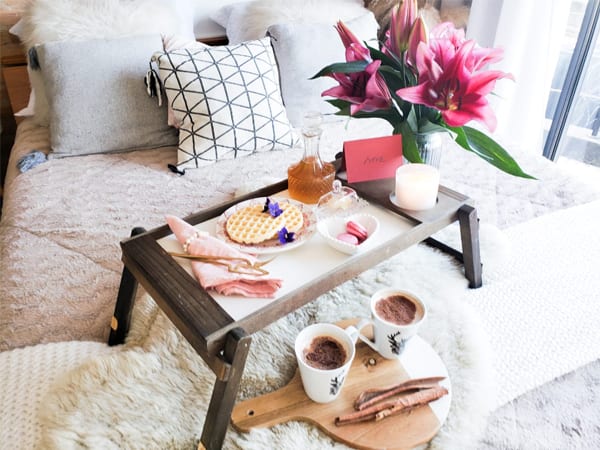 café da manhã romantico surpresa jantar romantico