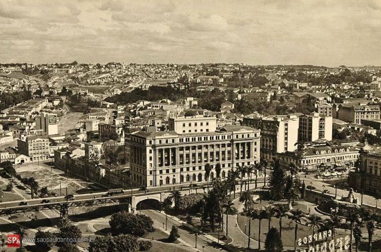 Vale do Anhangabaú em 1937