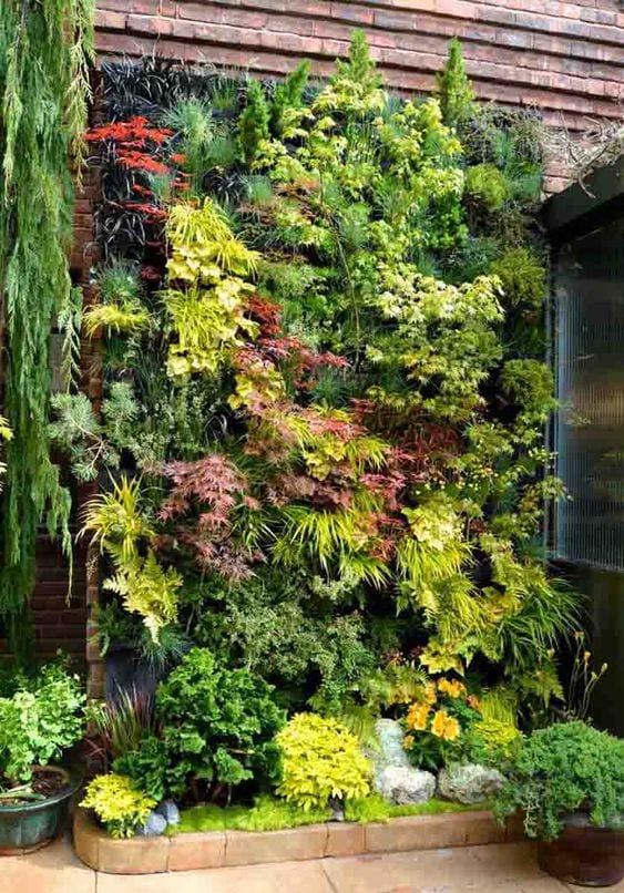 Jardim normal e vertical