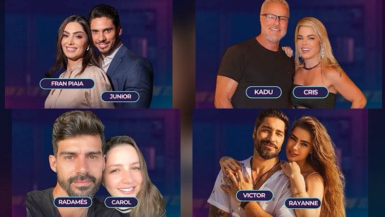 Power Couple 7 estreia na próxima terça-feira,29, às 22h30.