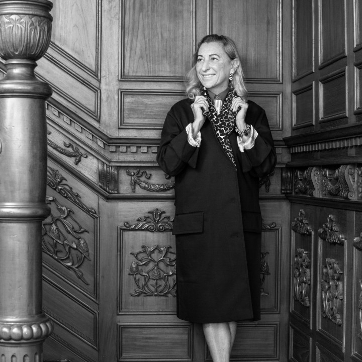 Miuccia Prada. 