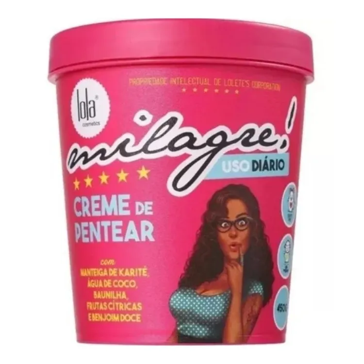 Creme de pentear para cabelo cacheado Lola Cosmetics