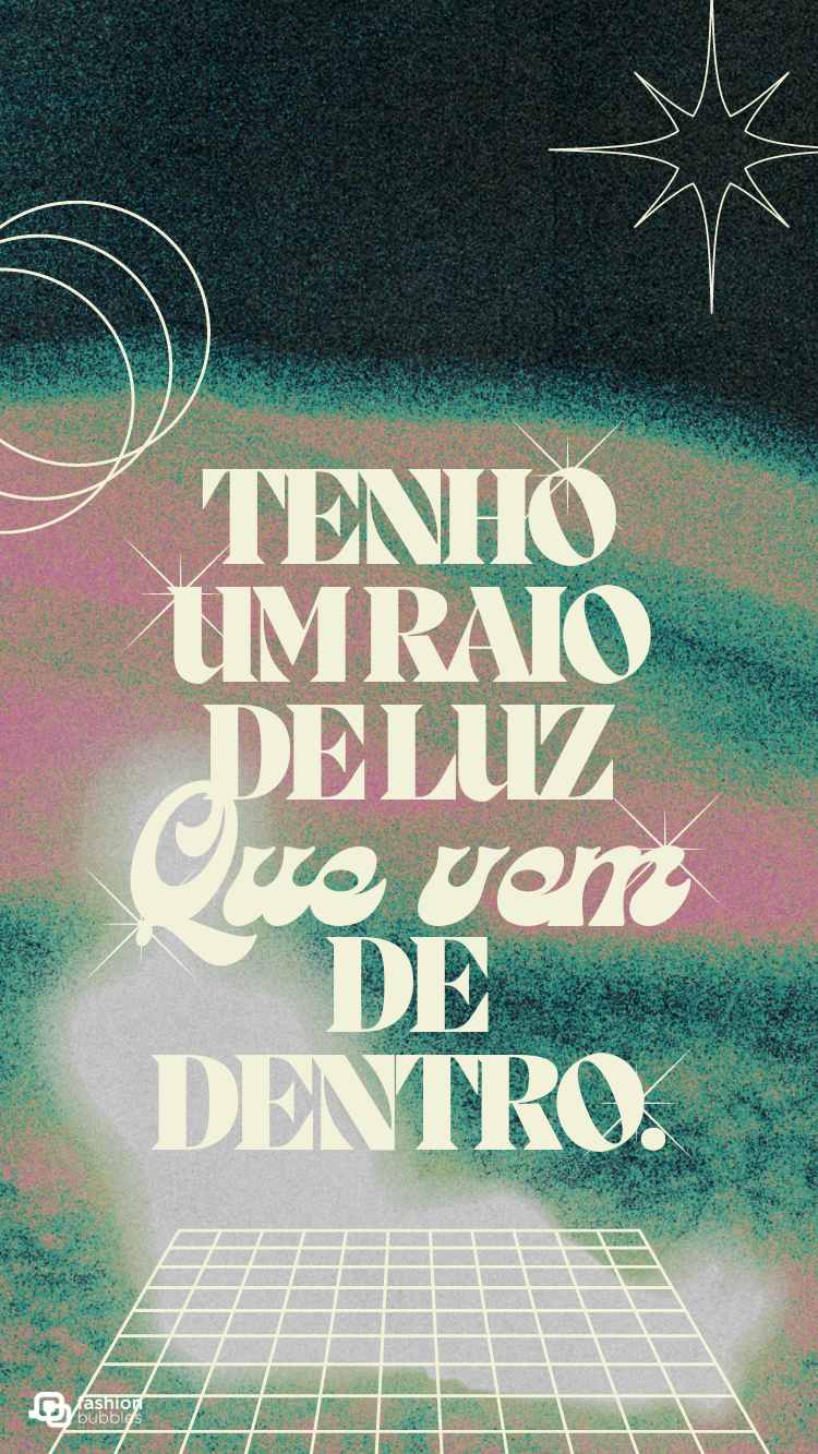 Frases poderosas escritas em fundo amarelo claro em preto, verde, amarelo e rosa.
