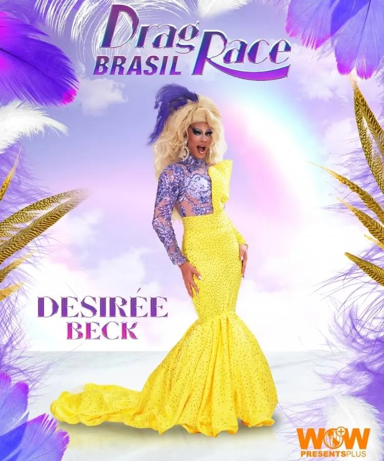 Foto da drag queen Desireé Beck