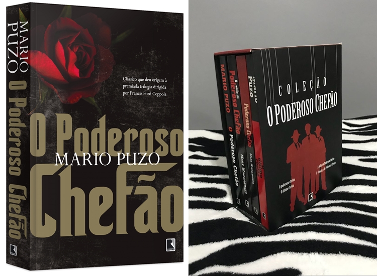 Livro O Poderoso Chefão. Foto do livro O Poderoso Chefão.