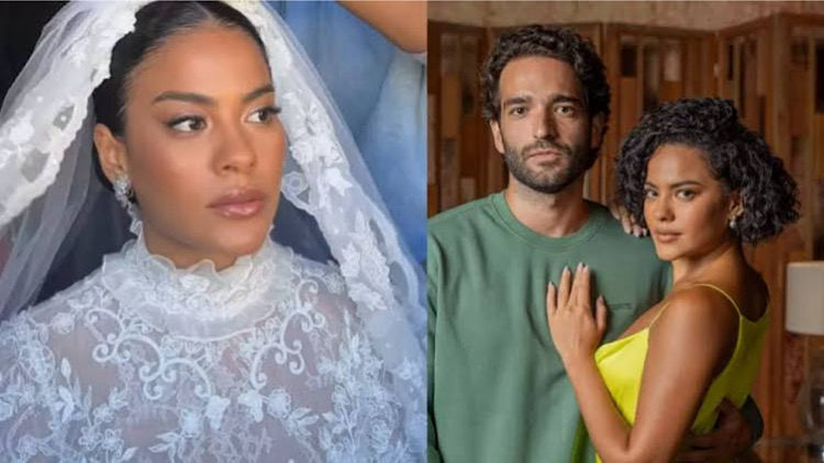 Em Vale Tudo, após apanhar da mãe, Maria de Fátima levará um tabefe de Solange no meio de seu casamento.