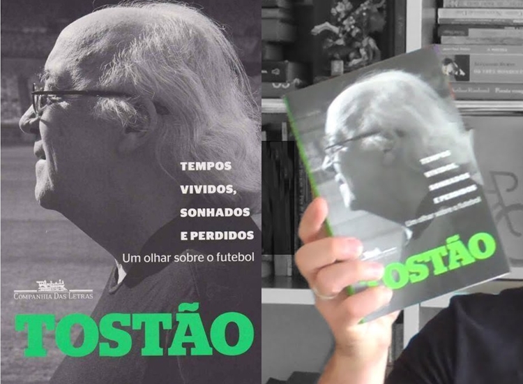 Livro Tostão. Foto do livro Tostão.