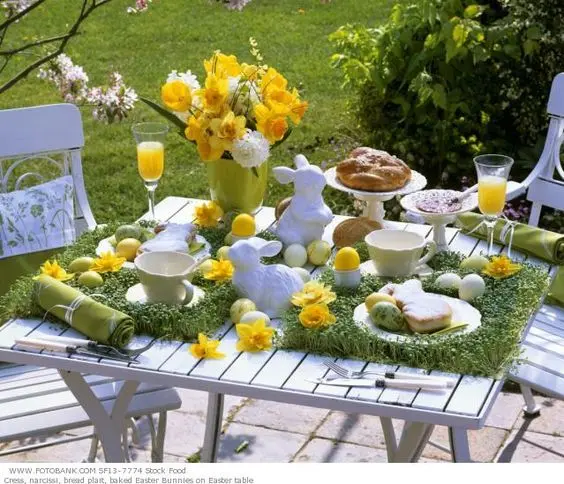 brunch de páscoa