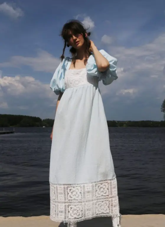 Vestido tipo império SS21 