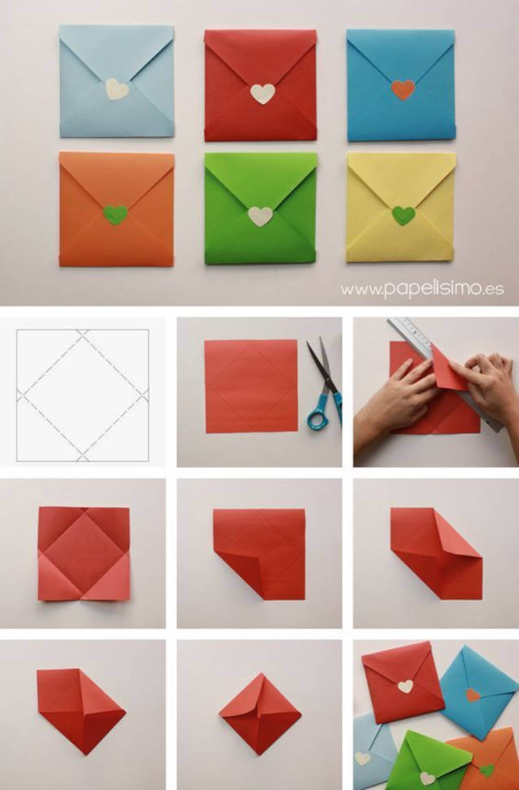 DIY cartão de presente.