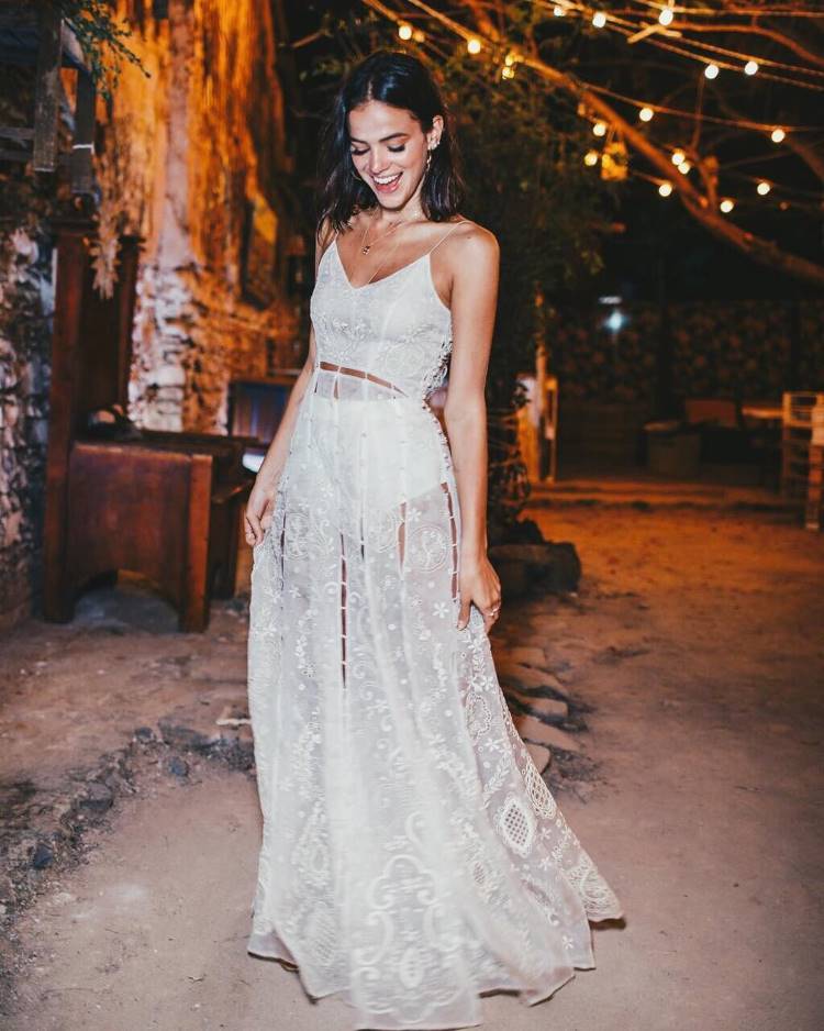 Vestido branco para ano novo 2022