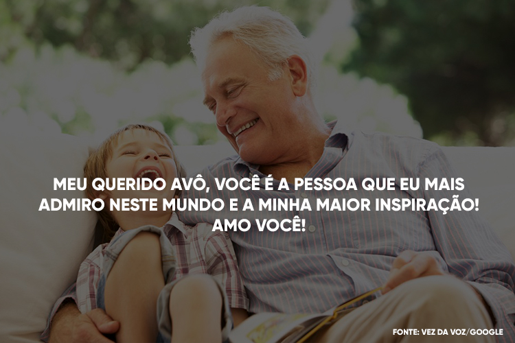 mensagem dia dos avôs