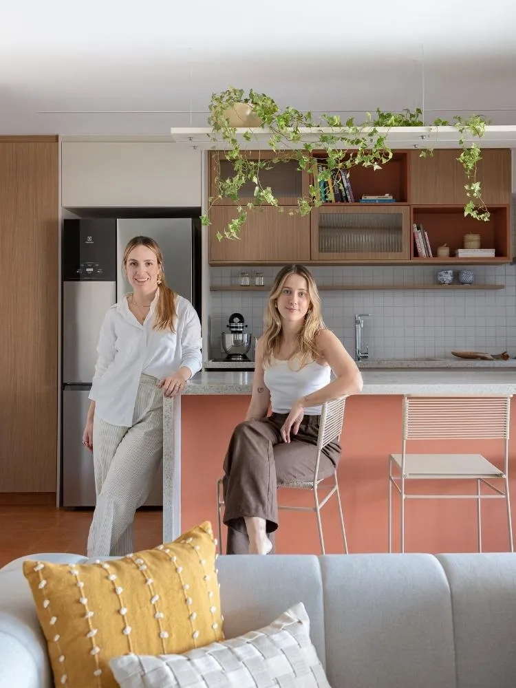 Cozinha decorada de apartamento de 113 m²
