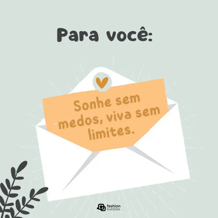 Frase motivacional sobre sonho