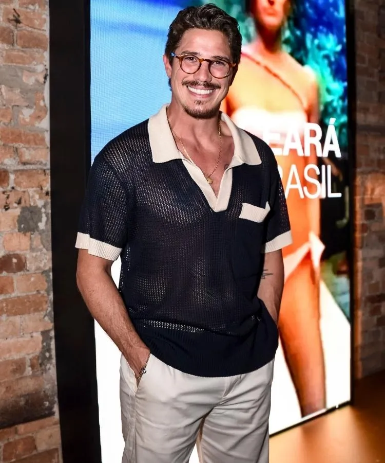 Rômulo Arantes na festa de 40 anos da ÁGUA DE COCO