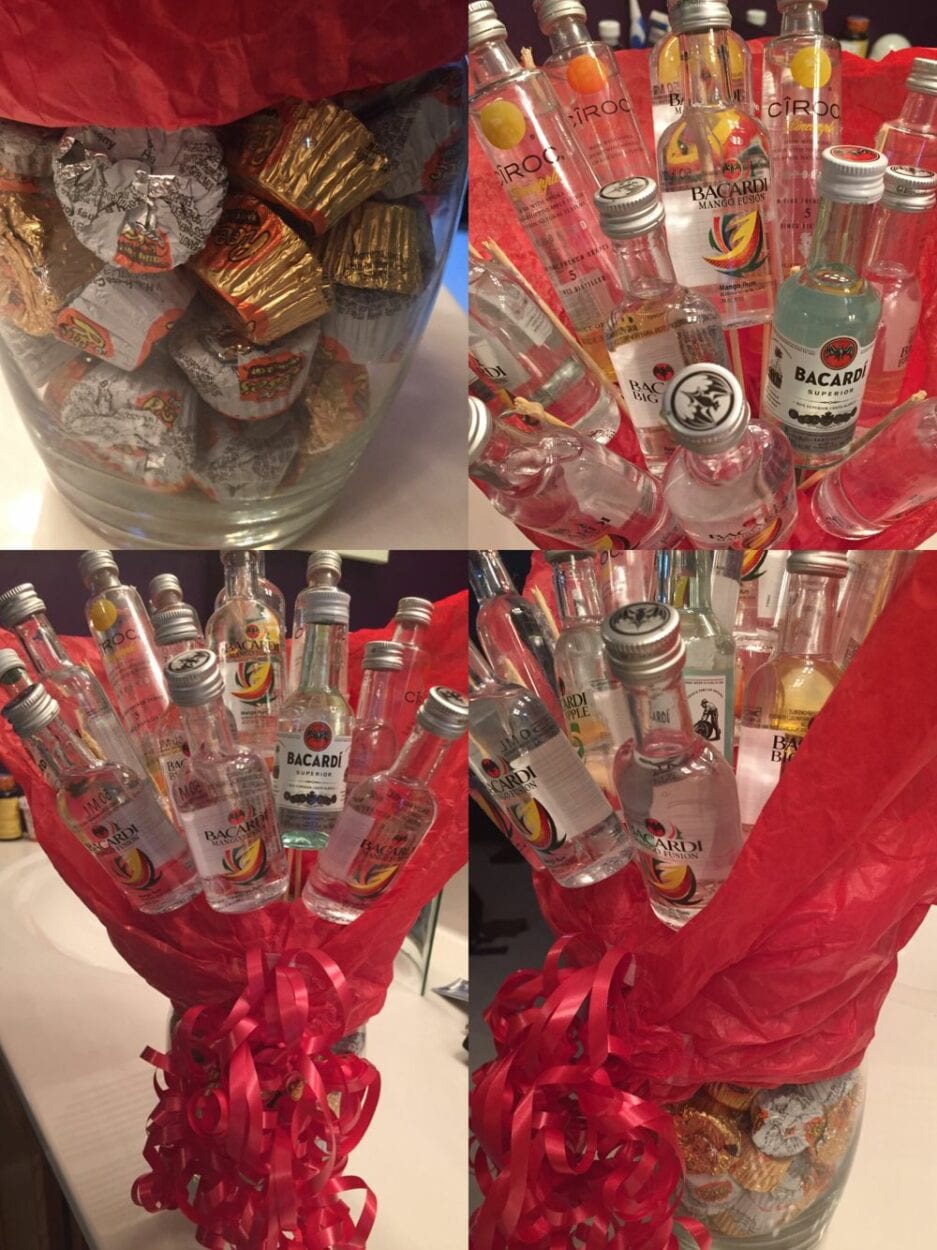Buquê de bebidas