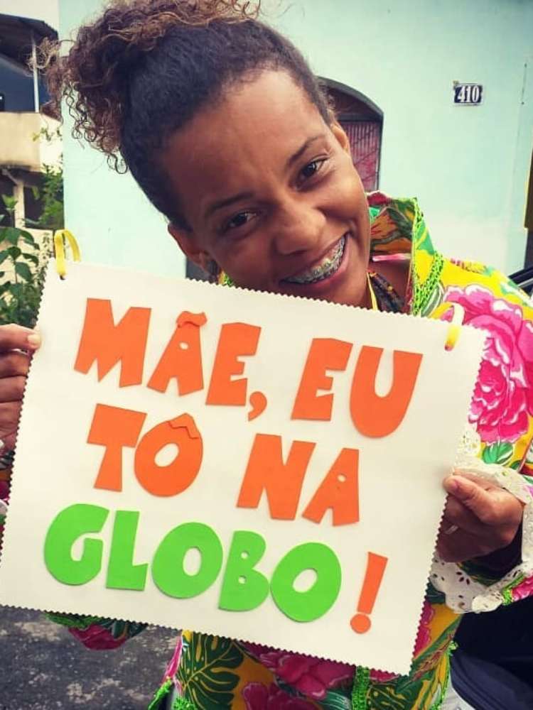Opção de plaquinhas para look de Carnaval