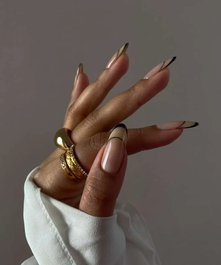 Nail art tripla café