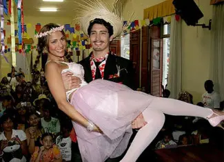 noivos de festa junina
