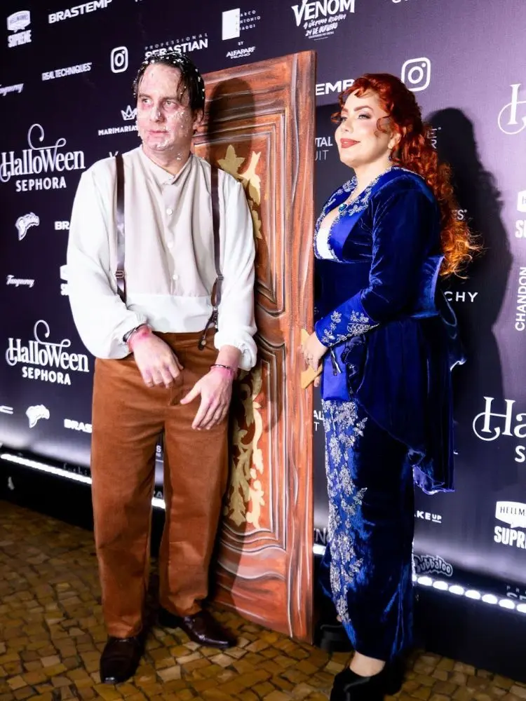Bruna Tavares e marido de Jack e Rose, de Titanic