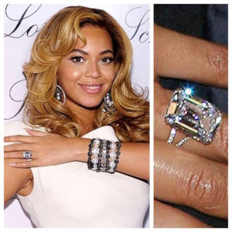 Anel de noivado Beyoncé