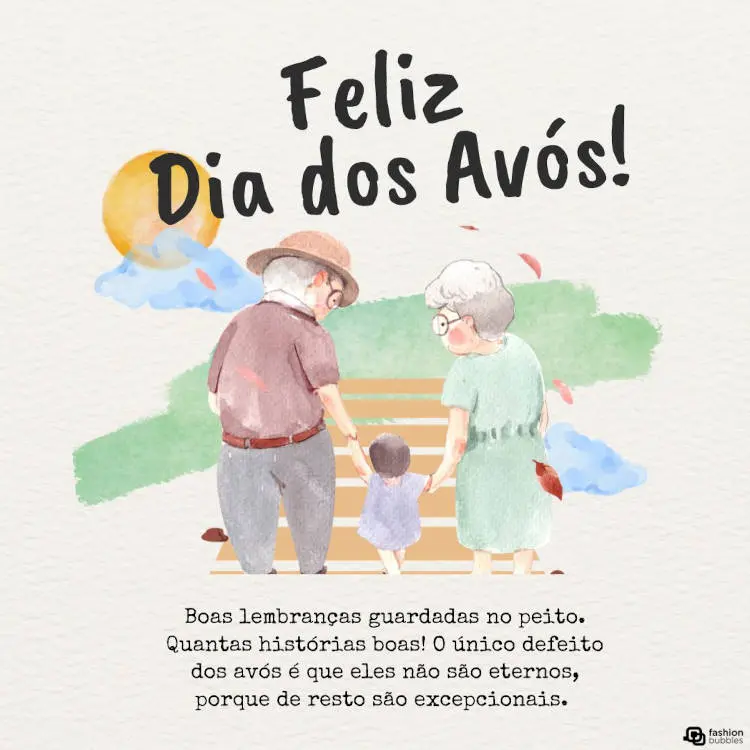 Dia dos avós: Mensagem para compartilhar