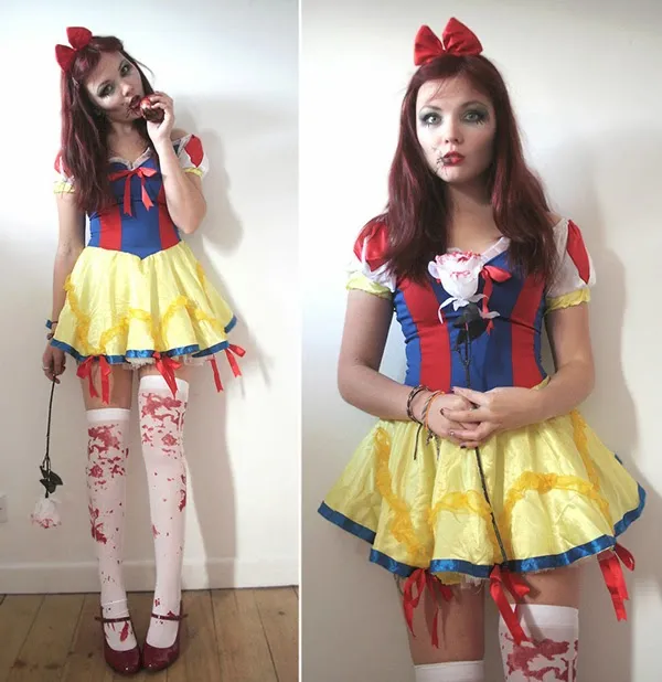 Fantasia para o Halloween. 