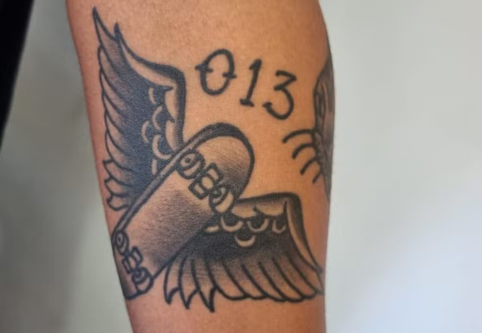 Foto da tatuagem de Lucas Pizane