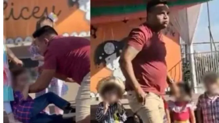 Homem que agrediu criança de 4 anos, no DF. foi encaminhado à delegacia de plantão no último domingo, 15.
