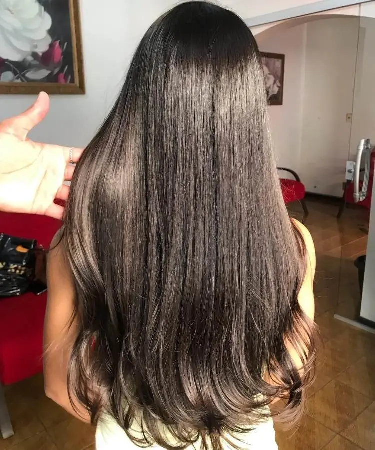 corte em U cabelo natural.