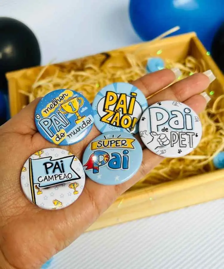 Botton de Dia dos Pais