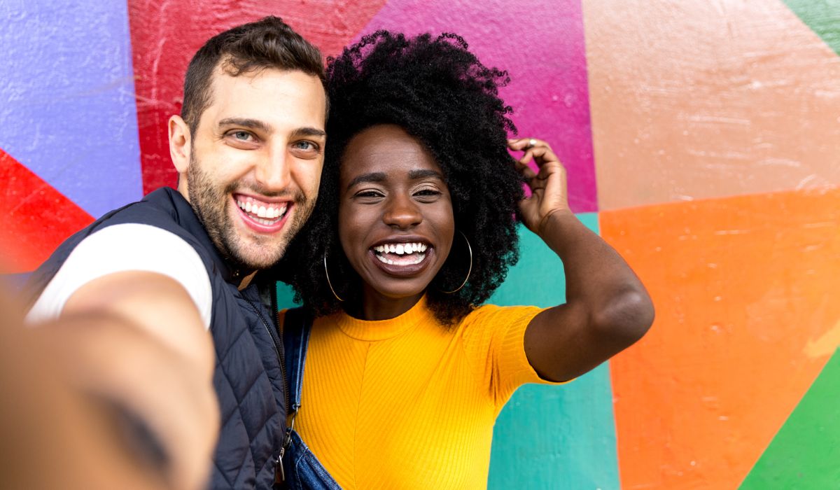 selfie de casal, frases para foto com namorado